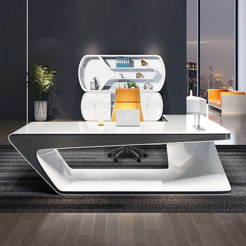 Organizers Modern Office Desk Executive Executive Design Office Desk Computer Organizers Escritorio Oficina Office Furniture