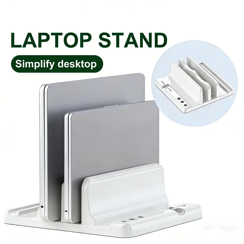 Adjustable c Vertical Save Desktop Space Easy To Place Computer Accessories Scalable Width for Office Desk Storage