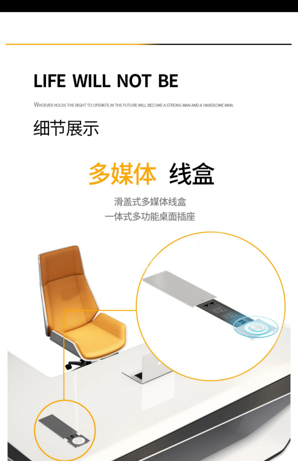 Organizers Modern Office Desk Executive Executive Design Office Desk Computer Organizers Escritorio Oficina Office Furniture