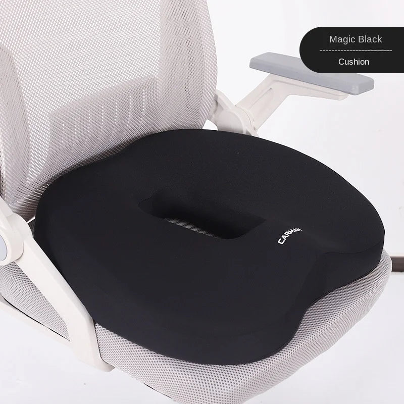 Memory Foam Seat Cushion Orthopedic Pillow Coccyx Office Chair Cushion Support Waist Back Pillow Car Seat Hip Massage Pad Sets