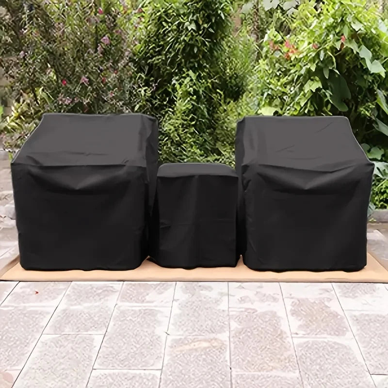 3-piece Set of Outdoor Balcony Garden Furniture Covers, Suitable for Use in All Seasons, Is An Outdoor Balcony Furniture Set