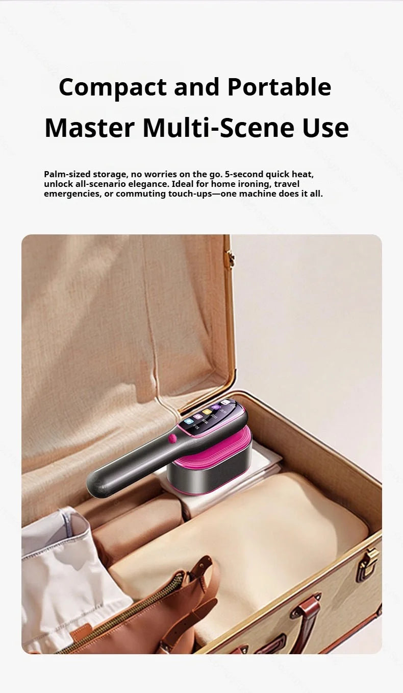 New Clothes Steamer Professional Handheld Garment Steamer Fast Heating Portable Clothes Fabric Vertical steam iron HomeTravel