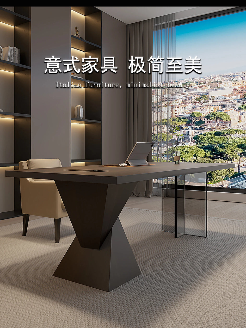 Organizer Trendy Office Desk With Ample Storage Option Corners Student Areas Elevate Workspace Muebles Oficina Home Accessories