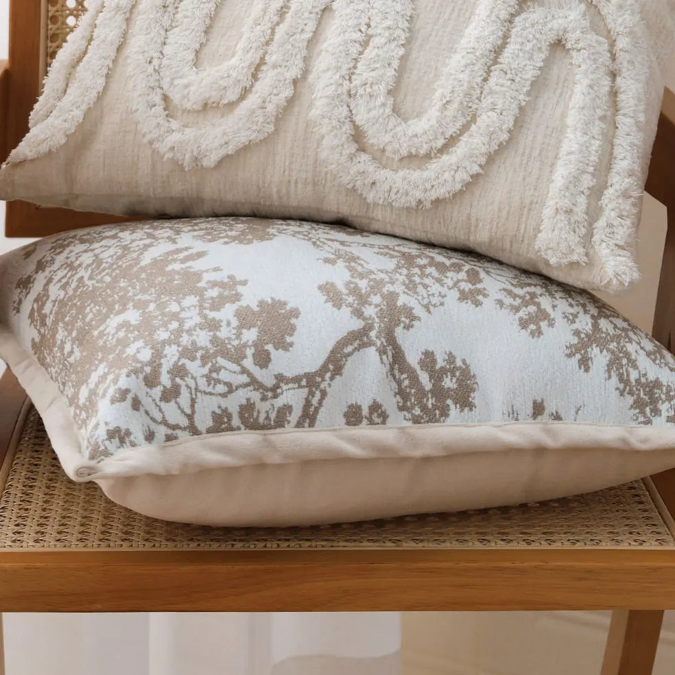 Decorative Printed Cushion Cover Nordic Style Luxury Home Decor 45*45cm Throw Pillow Cover Ins Retro Pillowcase Creative